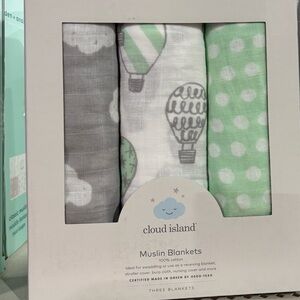 Muslin Swaddle Blankets - 3 pk